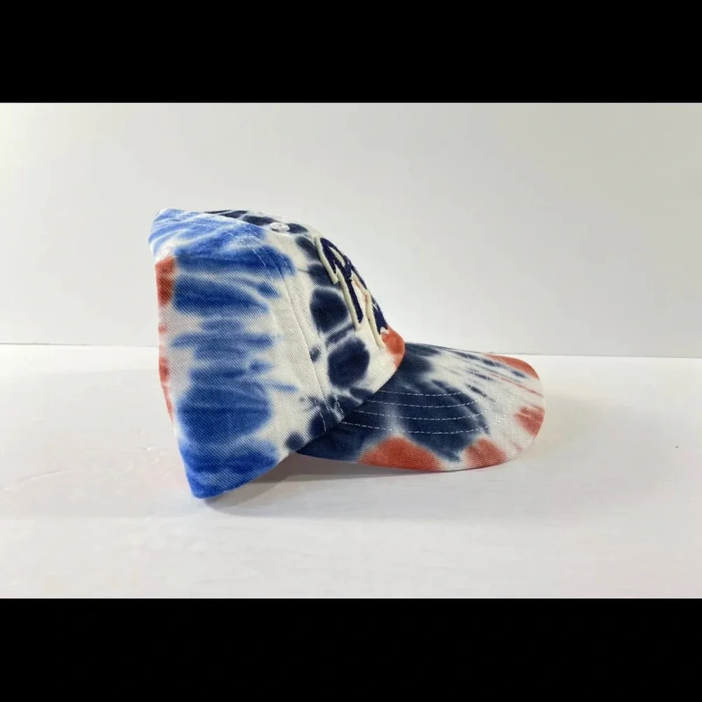 Polo Ralph Lauren Tie Dye Spell Out Script Strapback Dad Hat - Picture 2 of 7